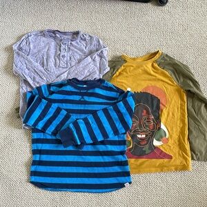 Gap long sleeve tees bundle size M (8/9)